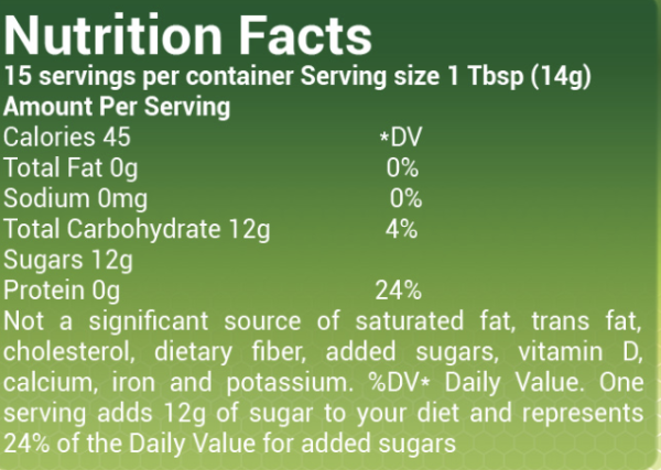 Honey Nutritional Facts Moringa